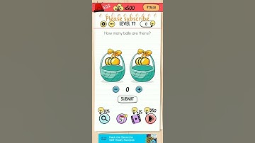 Brain test Level 77 Gameplay solution