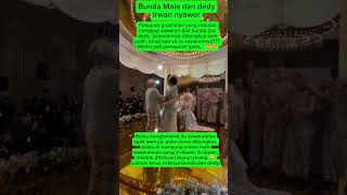 Download Lagu Bunda Maia dan dedy Irwan nyawer usai akad Al  #maiaestianty #irwanmussry #alghazali #alyssa #fyp MP3