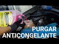 Como purgar anticongelante y cambiar todo el liquido refrigerante de un carro VW | Armando Carros