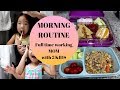 Morning routine with 2 kids and full time working mom