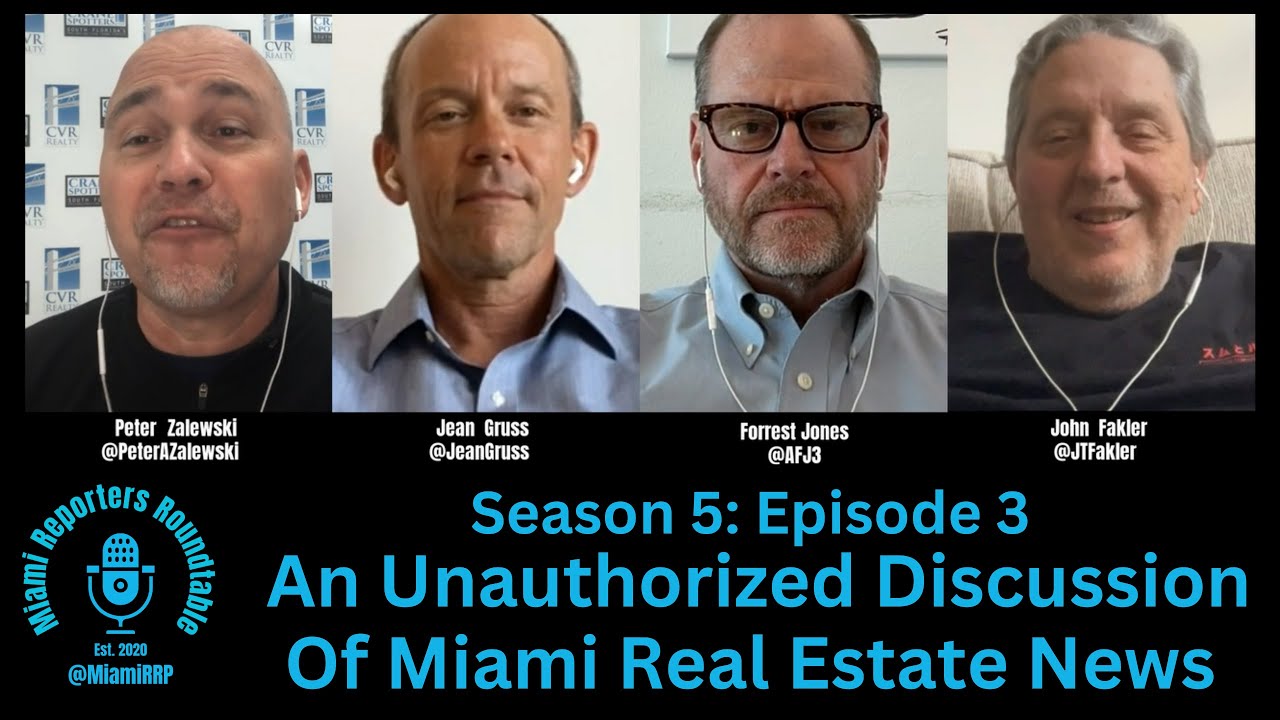 Forrest Jones Miami Reporters Roundtable Podcast Features Journalist And Author ...