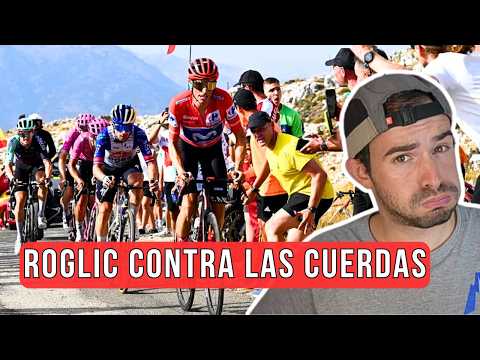 NUEVO GOLPE de ENRIC MAS a un ROGLIC TAMBALEANTE