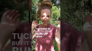 3 different dreadlock bun looks all using the same technique. Easy Dreadlock Hairstyle Tutorial