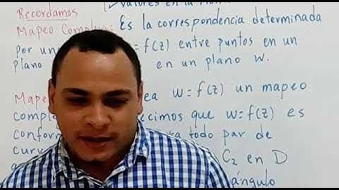 MAPEO CONFORME (Variable Compleja)