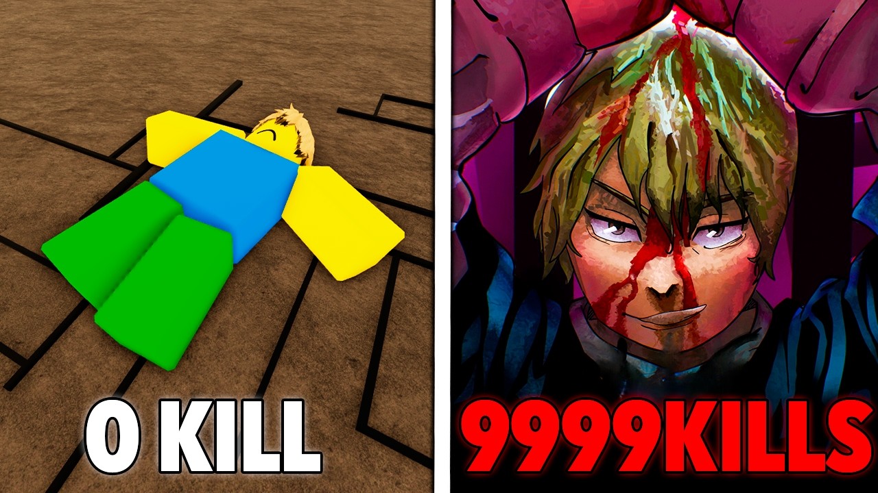 QUANTAS KILLS EU CONSIGO FAZER EM 1 HORA COM O MAIS ODIADO DO JUJUTSU SHENANIGANS