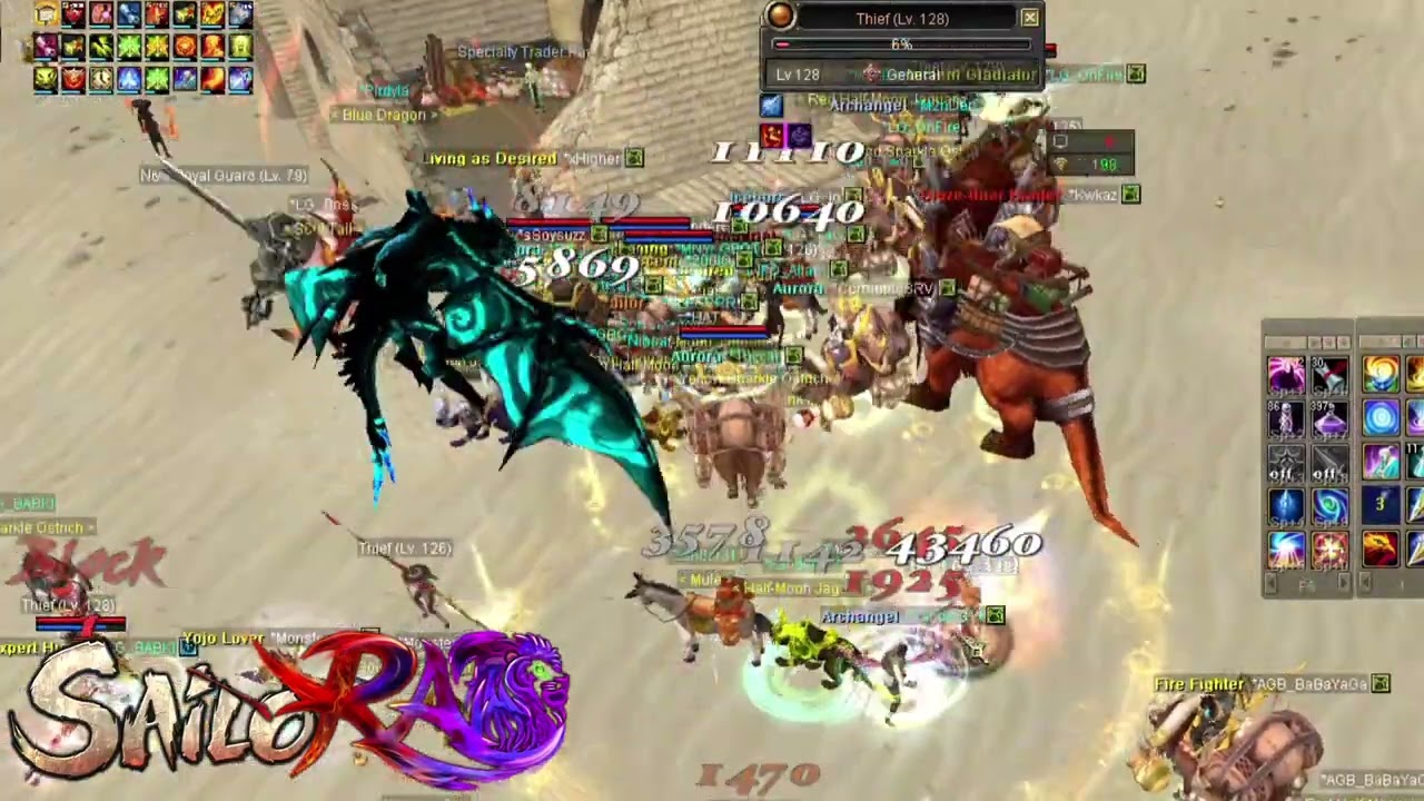 Sailor Online Arabian Dawn Cap 130 ( Job Game Play )