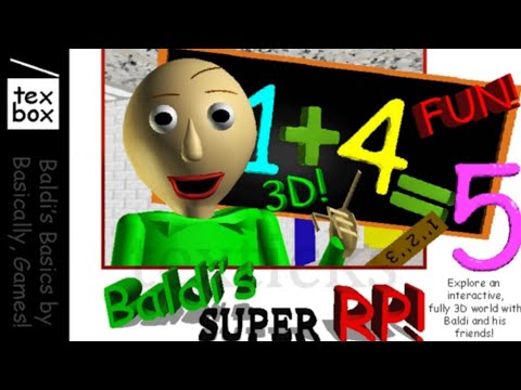 Game By Texticks Realesed Baldi S Super Rp Morphs Youtube - baldi boi roblox