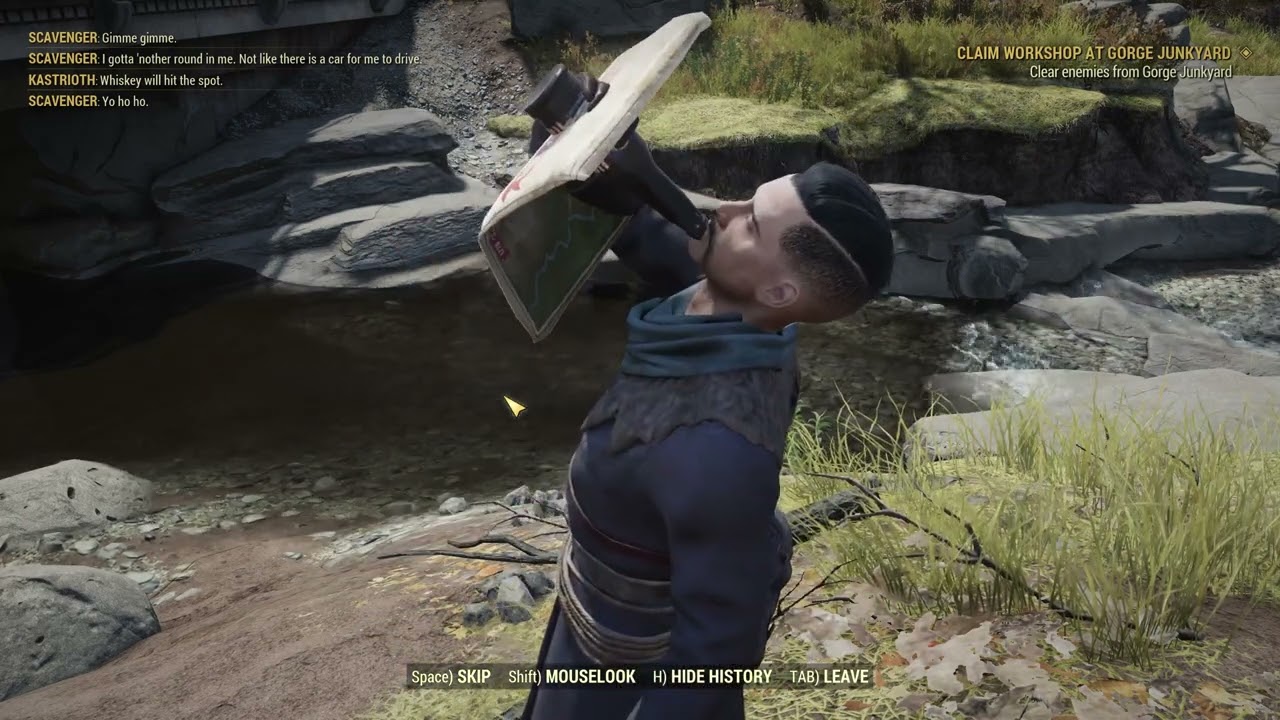 Too much Whiskey can kill you.. Fallout 76