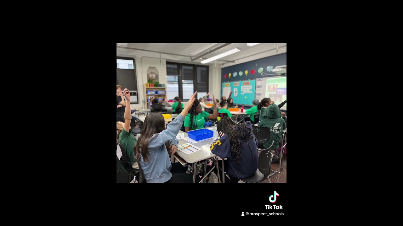 Middle School Humanities class at Brooklyn Prospect