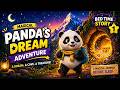 Magical Panda Adventure 🌙✨ | Bedtime Story 1 | Dreamy Kids Story | Wonder Pals Studio