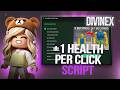 +1 Health Per Click Script ( AUTO TRAIN, TELEPORT, AUTO EGG ) NO KEY! | Roblox Script