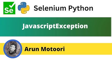 JavascriptException (Selenium Python)