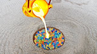 Experiment: ORBEEZ vs LAVA Underground