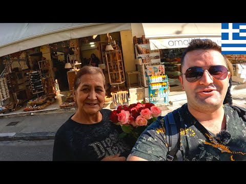 BATI TRAKYA TÜRKÜ AYŞE TEYZE YUNANİSTANI ANLATTI!!! ATİNA/YUNANİSTAN 🇬🇷 ~199