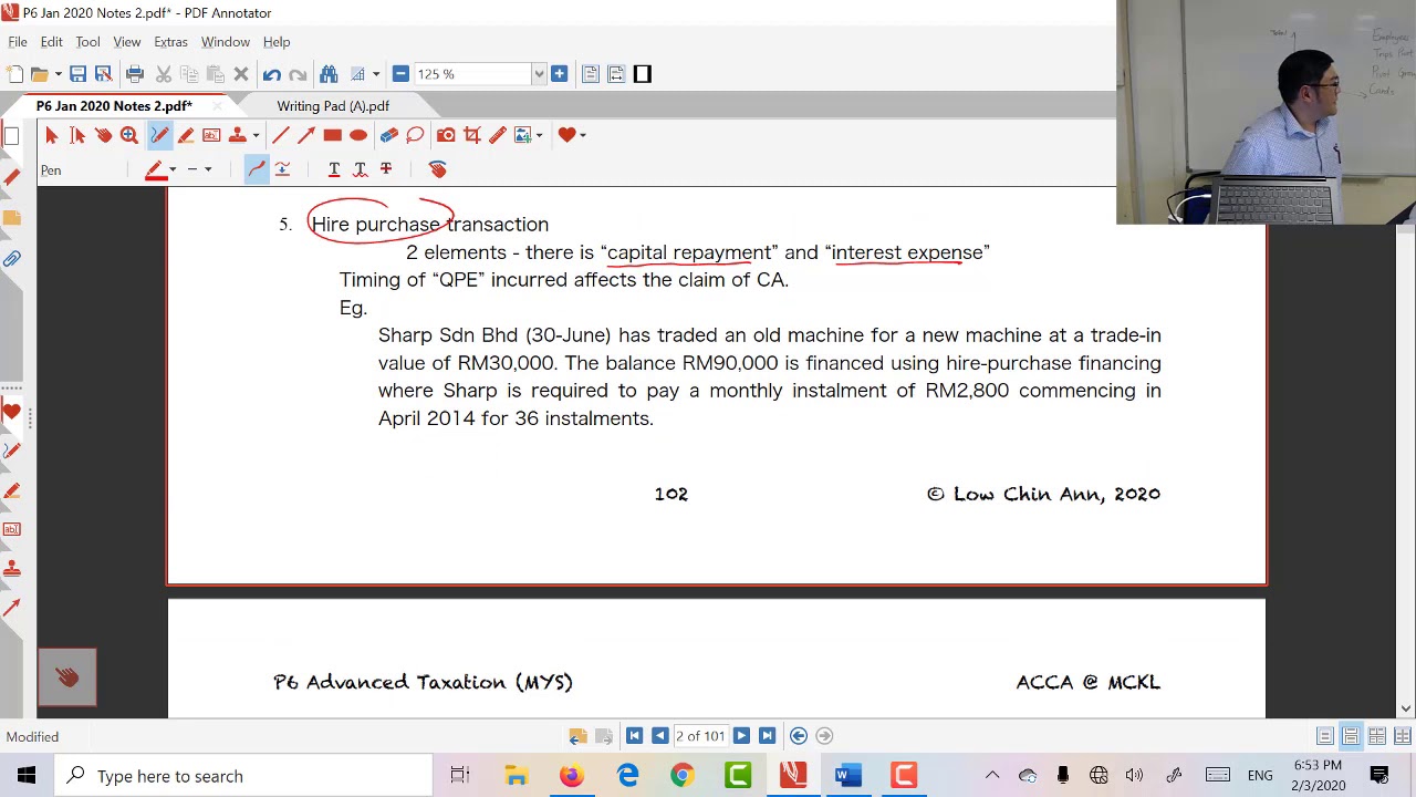 Advanced Taxation by Low Chin Ann - ACCA MCKL - Affordable ACCA 