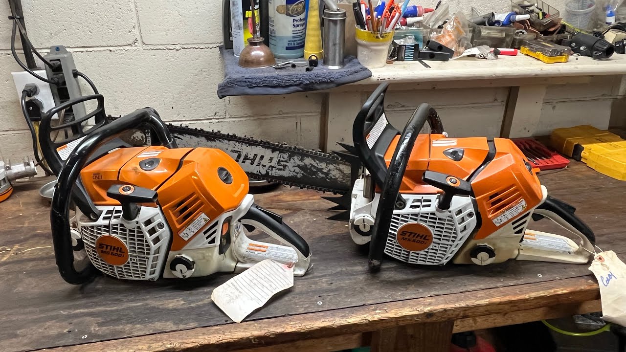 New Piston Stock and Ported MS500i Follow Up Video