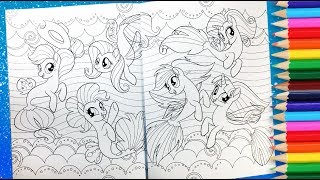 My little pony movie coloring book MLP colouring for kids