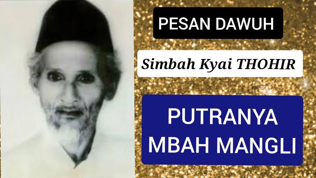 PESAN DAWUH ‼️DARI PUTRANYA MBAH MANGLI MAGELANG ‼️