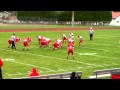 #15 Zach Borisch Braves football braves VS Prosser