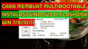 Cara Mudah Membuat Multibootable Flashdisc untuk Install Win 7 8 10 11 || Cocok untuk Pemula