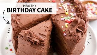 Healthy Birthday Cake | No flour required!