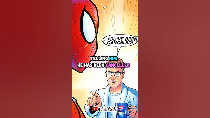 SPIDER-MAN Meets His WRITER #spiderman #shorts