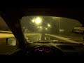 BMW E34 520i street drift pov mama im a criminal.