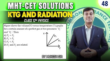 Figure shows the volume (V) versus temperature (T) graphs for a certain     | PGMN Solutions