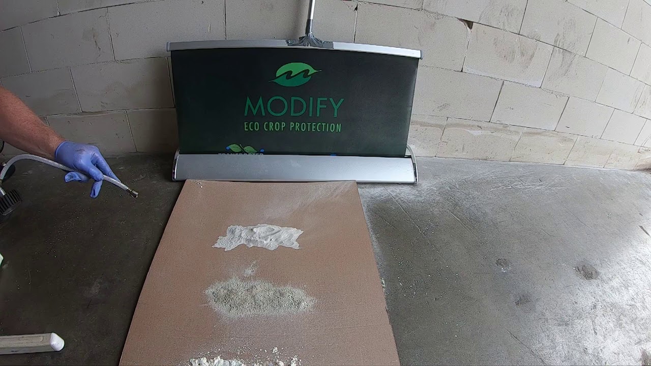 dustblocker demo silicadust slowmotion