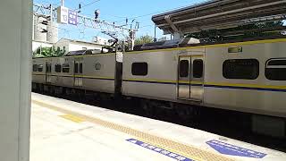 2203次EMU800區間車桃園車站進站