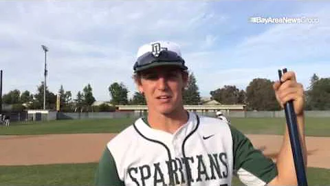 De La Salle's Austin Dondanville after the Spartan...