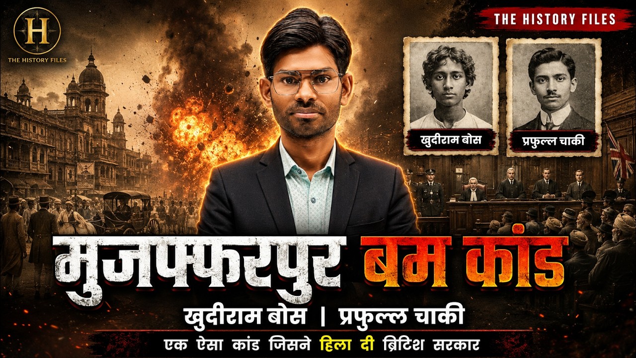 मुज़फ्फरपुर कांड 1908: जब खुदीराम बोस और प्रफुल्ल चाकी ने अंग्रेज़ी हुकूमत को चुनौती दी | Full Story
