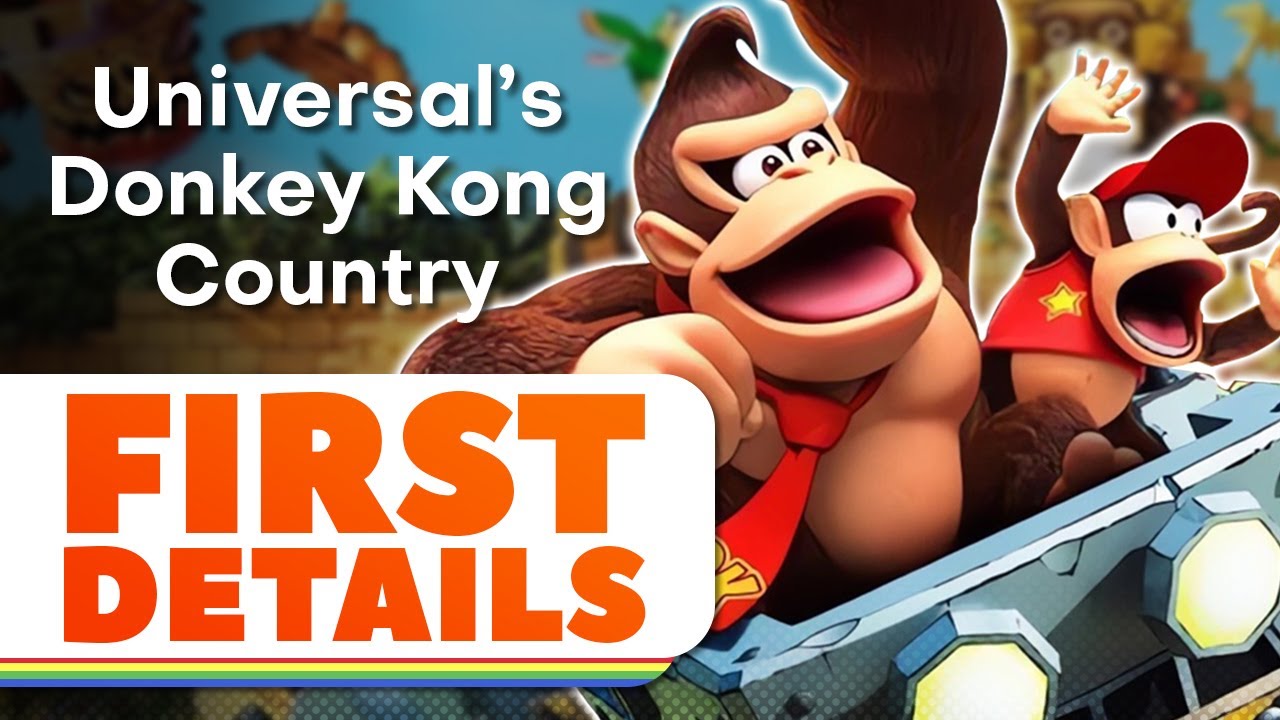 Super Nintendo World's Donkey Kong Expansion NEW DETAILS (CG