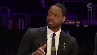 D Wade telling a story how Kobe called him asking for help on how to attack certain defenses