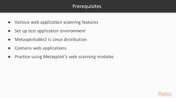 Learning Metasploit : Setting Up a Vulnerable Application   | packtpub.com