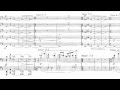Capture de la vidéo Ernest Chausson - Concert For Violin, Piano And String Quartet - Live Performance With The Score