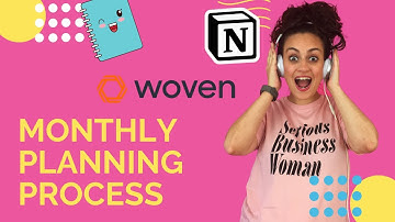 How I Plan My Month in Notion, a Bullet Journal, and Woven