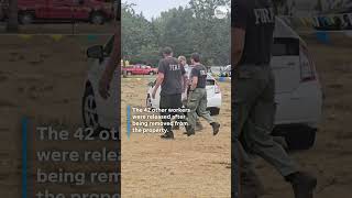 Firefighters arrested near Bear Gulch blaze in Washington #Shorts