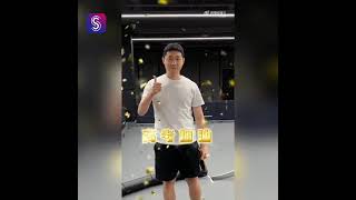 Chinese table tennis  player Xu Xin sends best wishes to the gaokao candidates