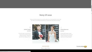 Ceremony - Wedding Planner WordPress Theme bride marriage Easy Create Website