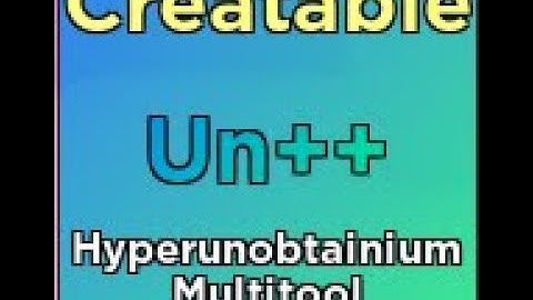 HYPERUNOBTAINIUM MULTITOOL OBTAINED!!! (Voxel Venture)