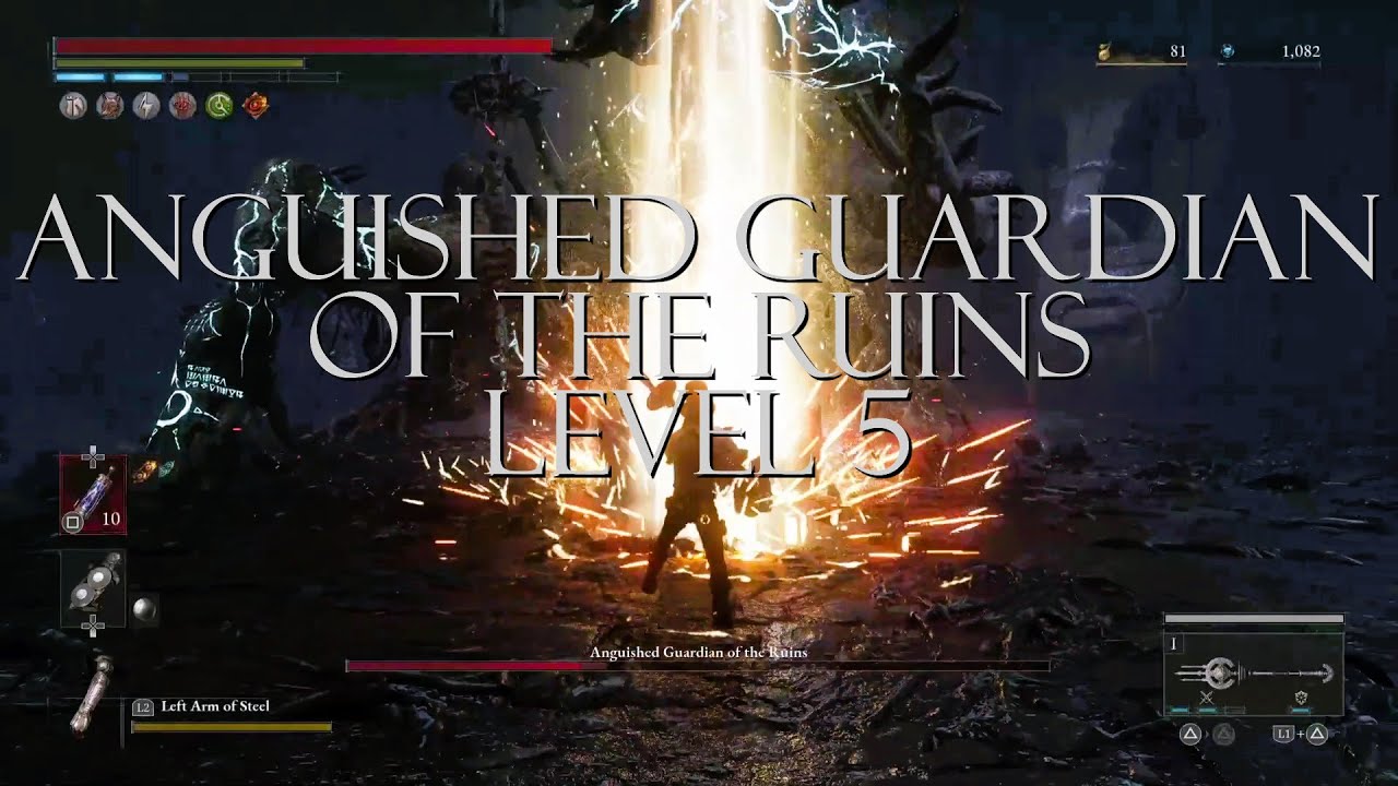 Lies of P - Anguished Guardian of the Ruins - Boss Rematch Level 5