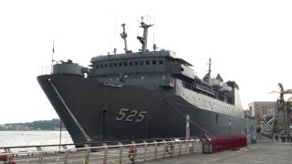 2009.07.17 AP-525武岡軍艦停靠高雄漁人碼頭(1700飯笛)