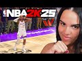 NBA 2K25 The W #35 | I WENT OFF IN MY FIRST EVER PLAYOFF GAME!!