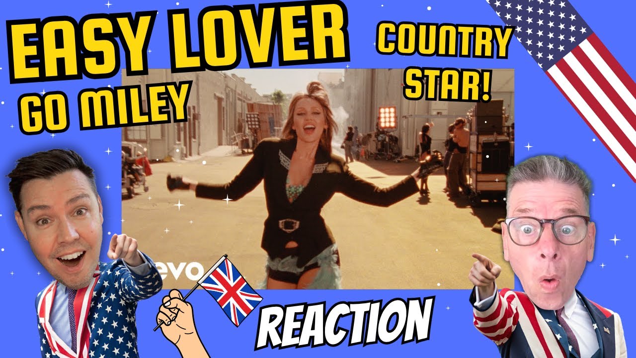 BRITS React to Miley Cyrus - Easy Lover (Official Video)