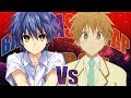 Shido itsuka vs rito yuuki  batallas de rap random  midoriya ft bendercat  more