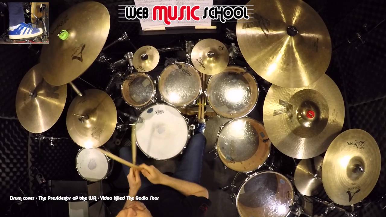 The Presidents of the USA - Video Killed The Radio Star - DRUM COVER ...