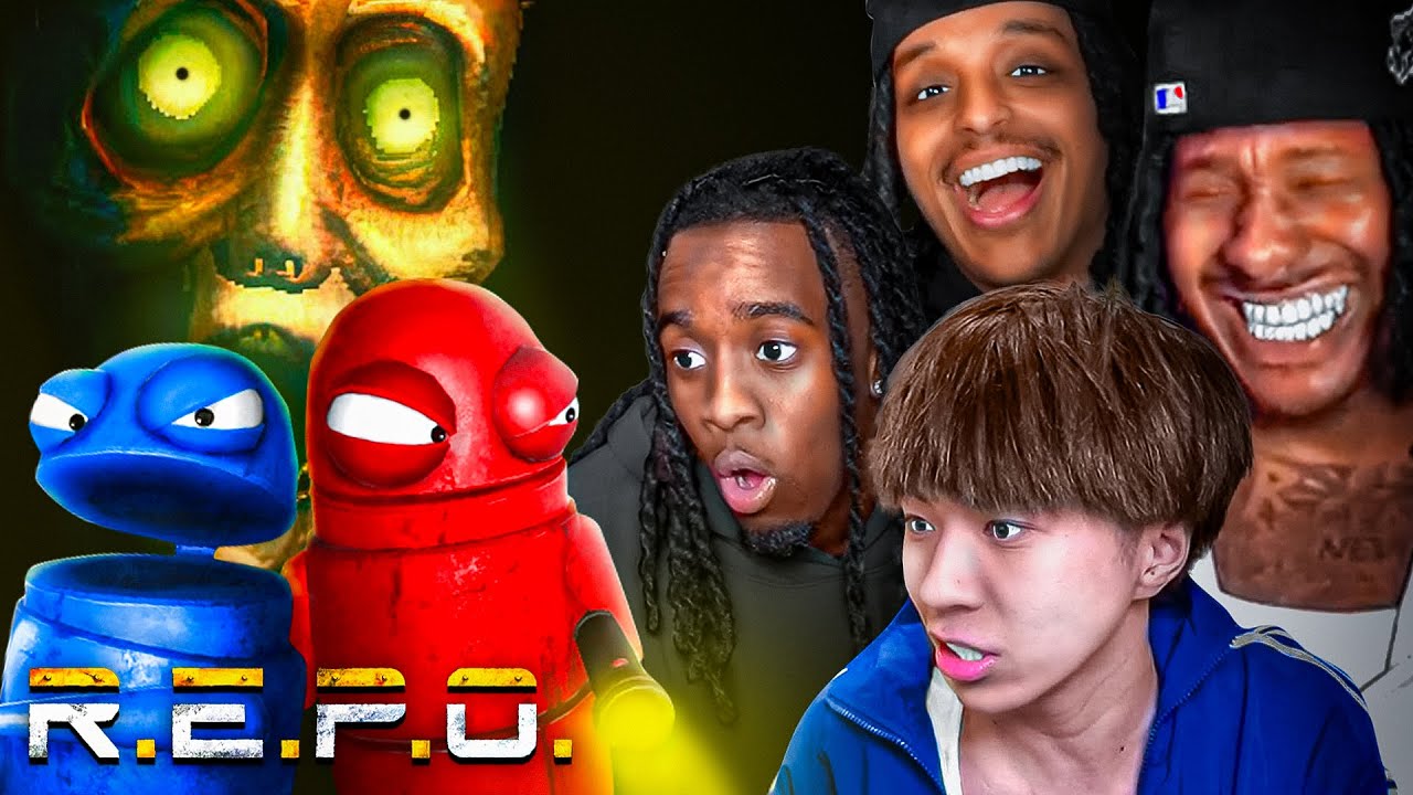 R.E.P.O With AMP But We’re Bad At The Game 😂!