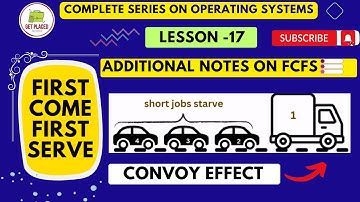 What else you need to know about FCFS? - First Come First Serve Lesson 3 (Convoy Effect)