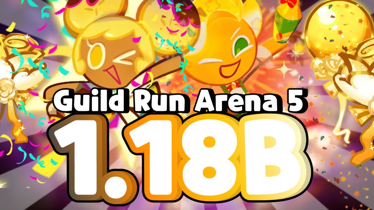🍪Guia Guild run arena 5 Town Square🌟[1180m+] Cookie run Ovenbreak - YouTube